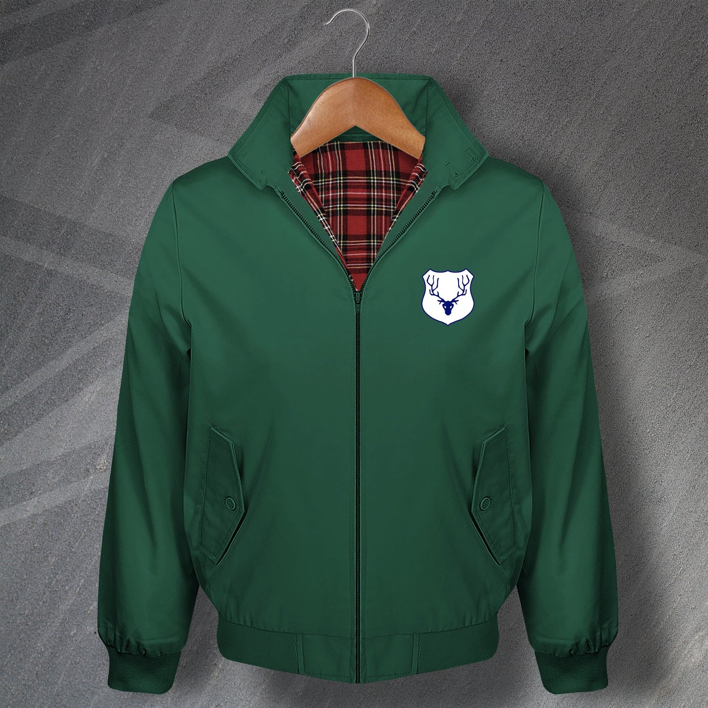 Retro Ross County Harrington Jacket