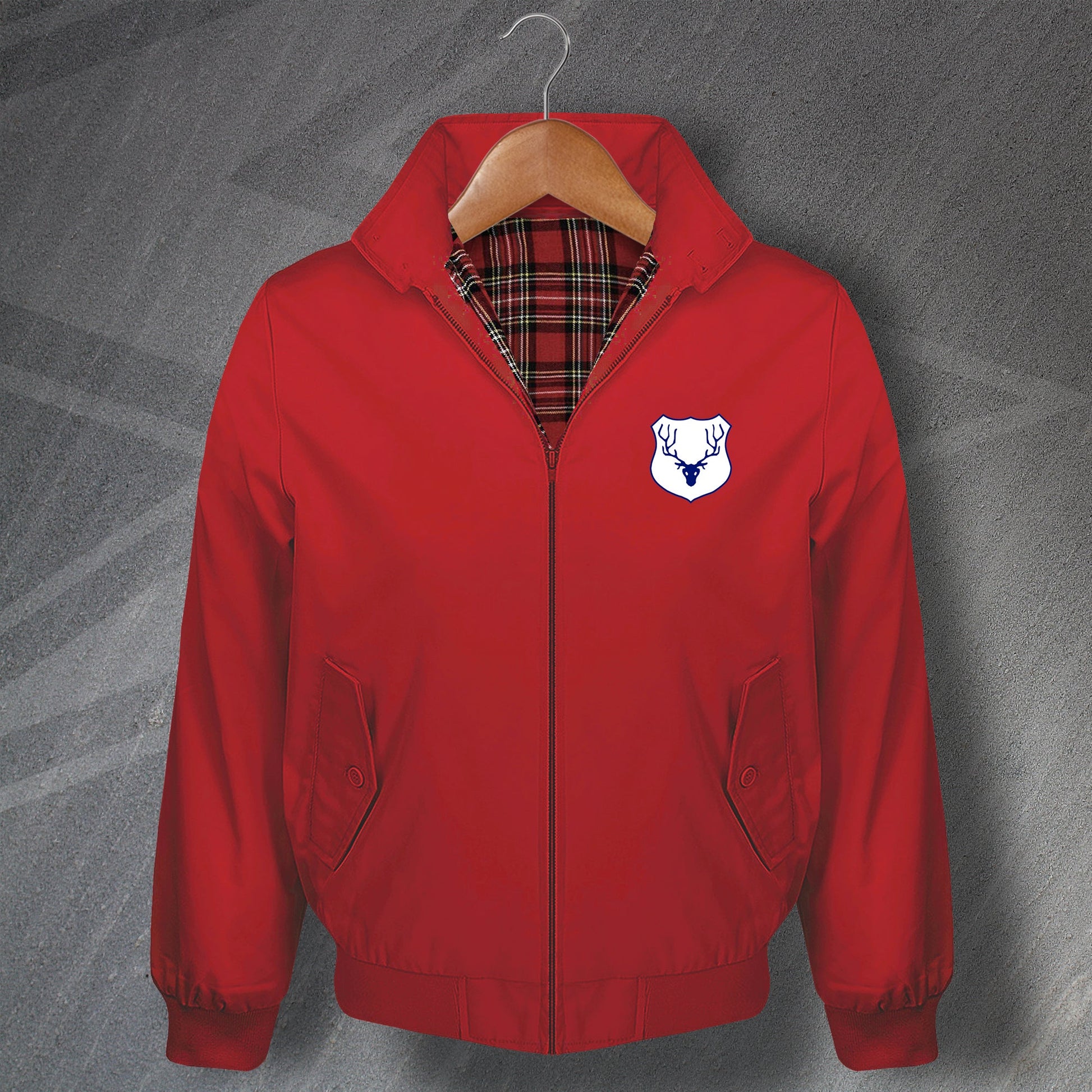 Retro Ross County Harrington Jacket