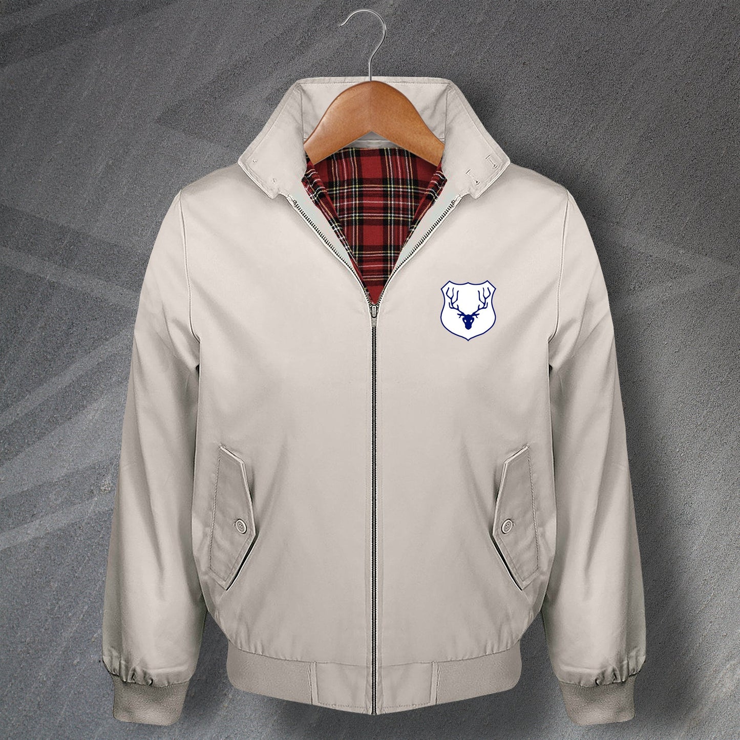 Retro Ross County Harrington Jacket