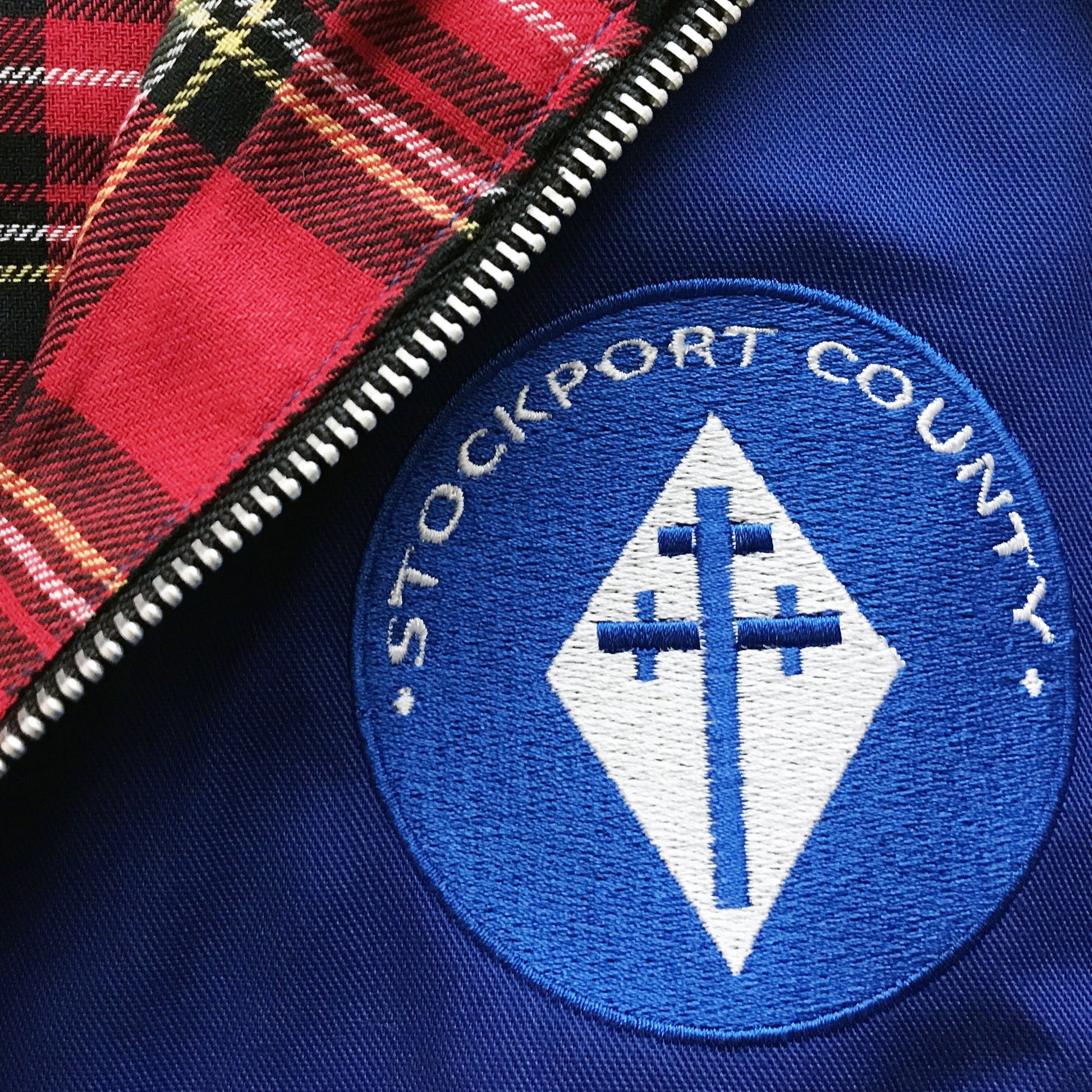 Stockport Football Harrington Jacket