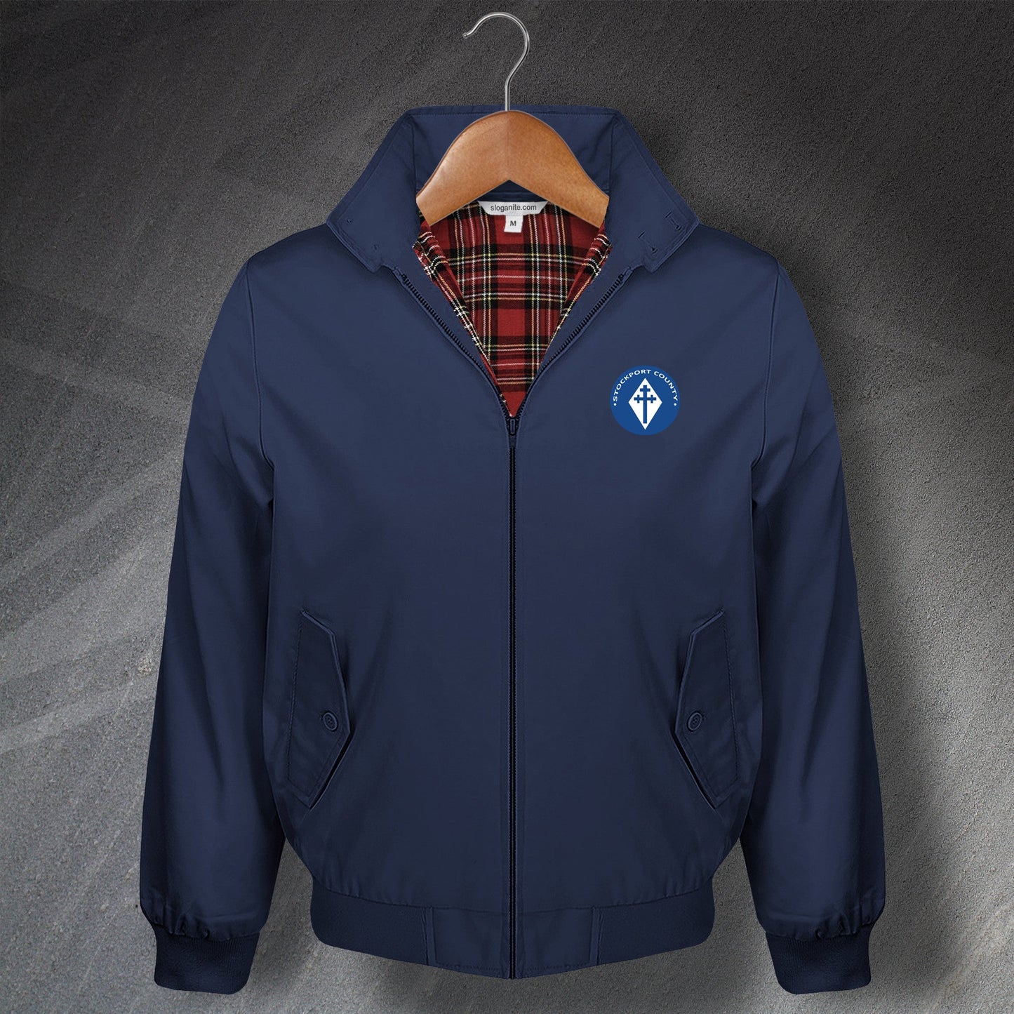 Stockport Football Harrington Jacket