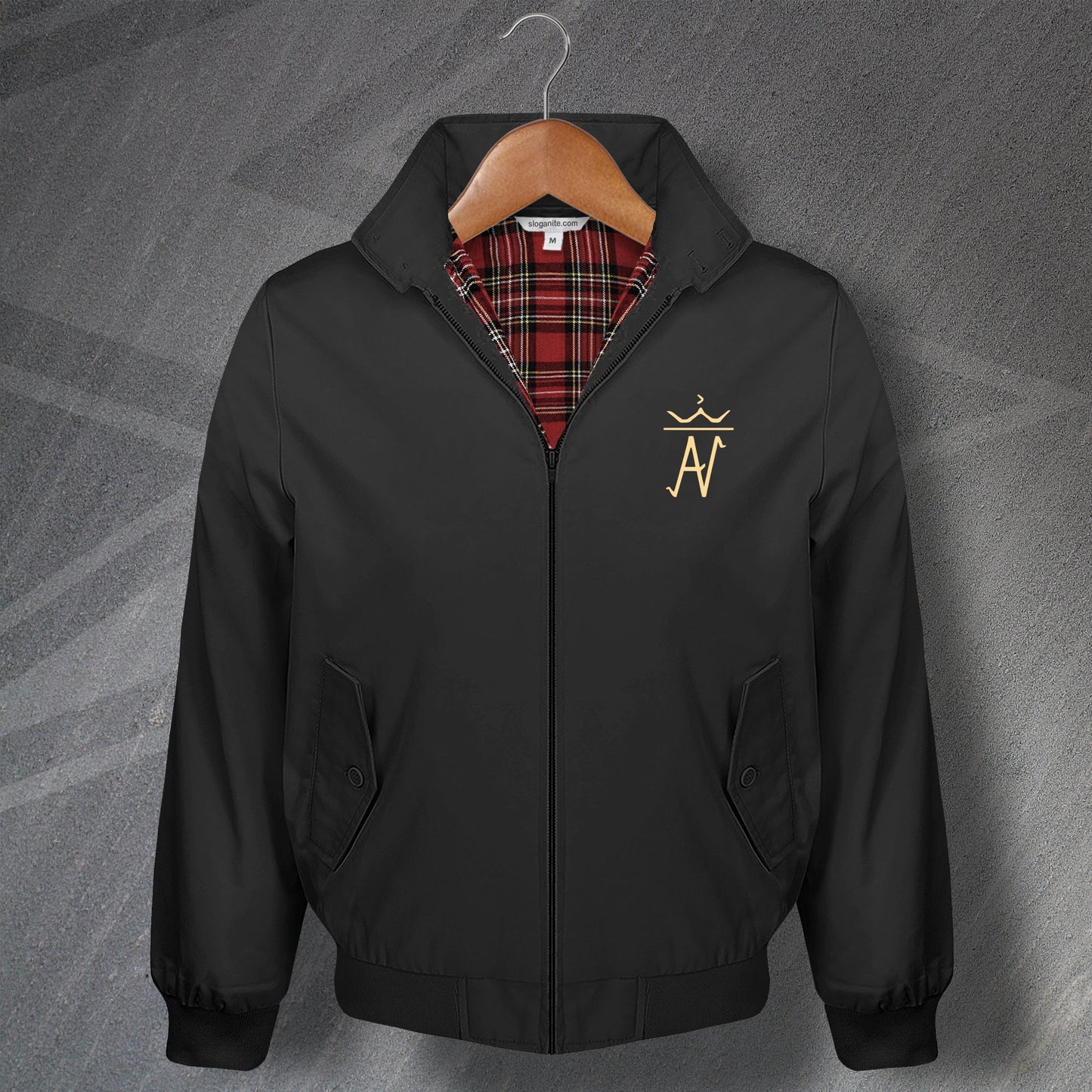 The Brown Knight Harrington Jacket