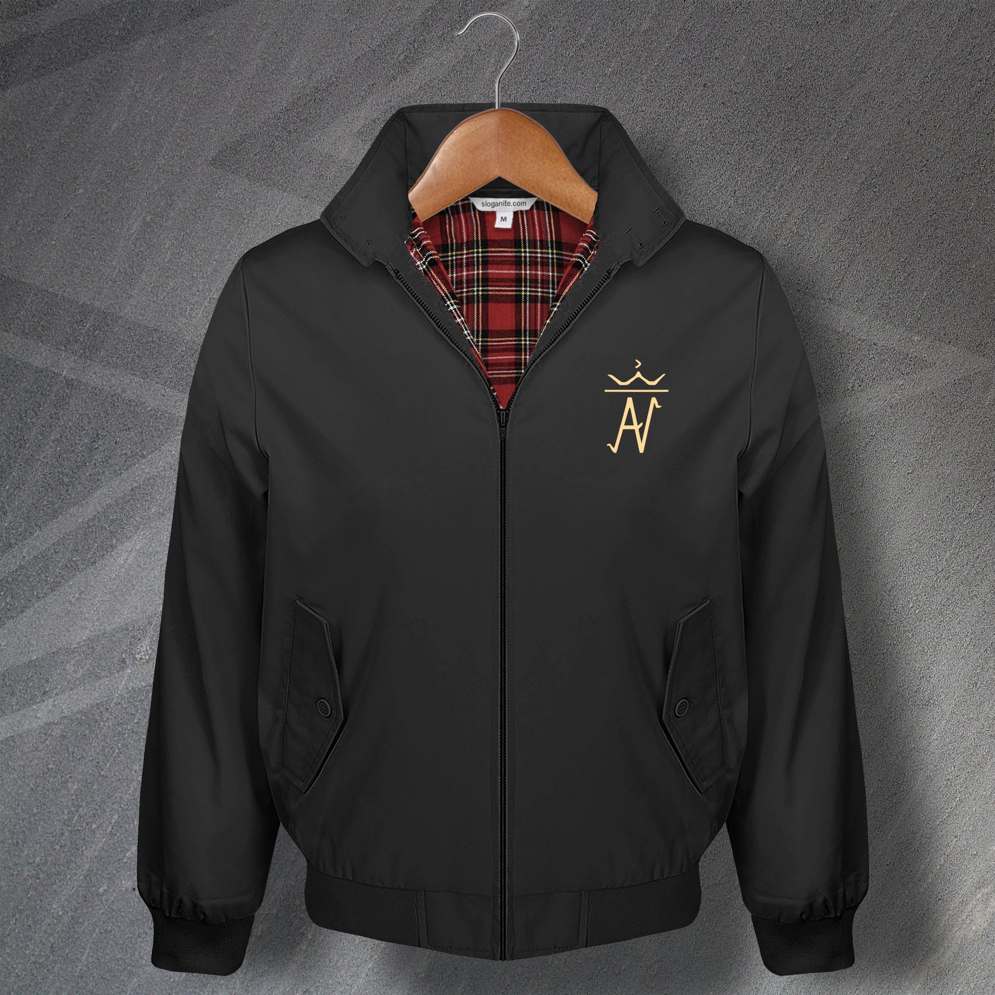 The Brown Knight Harrington Jacket