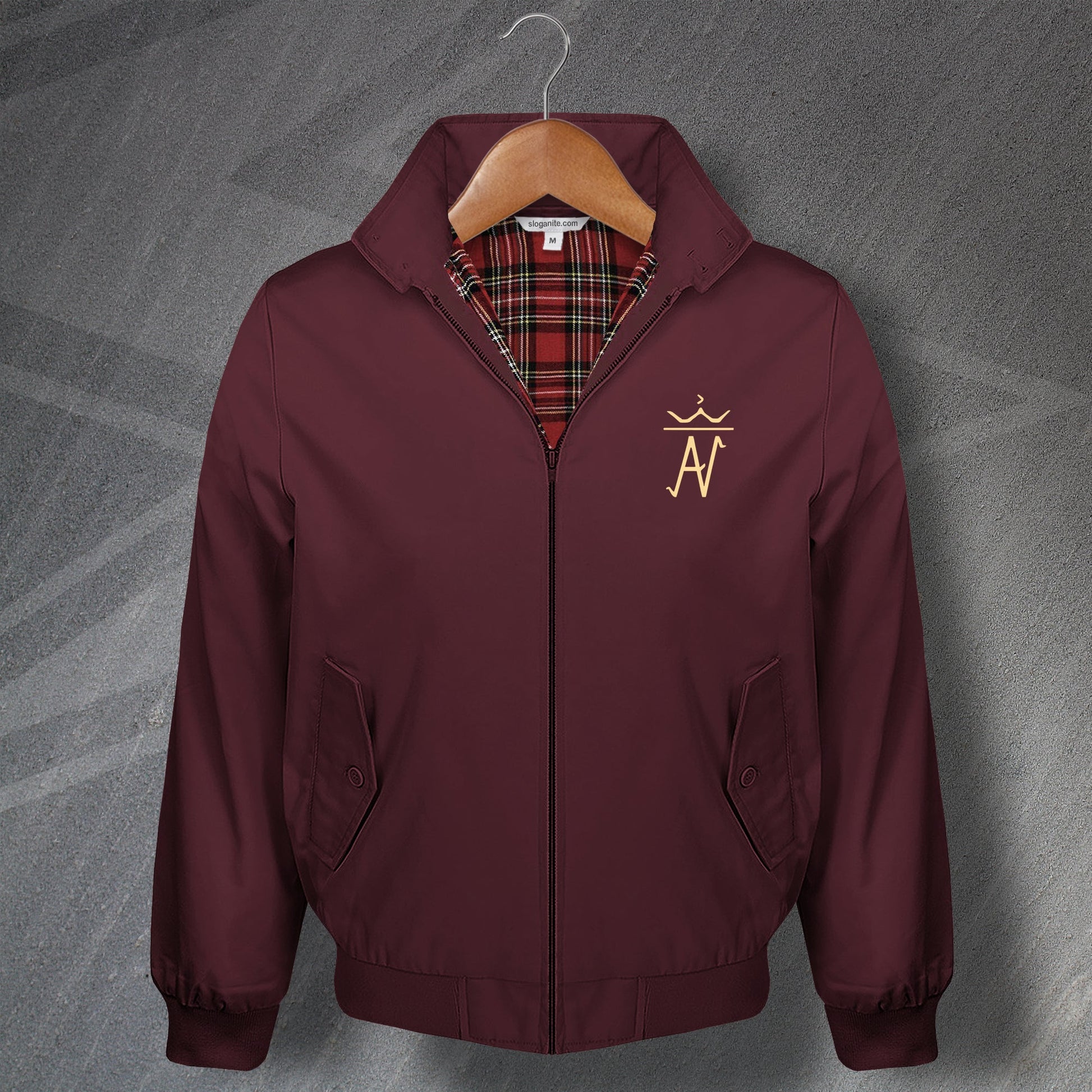 The Brown Knight Harrington Jacket