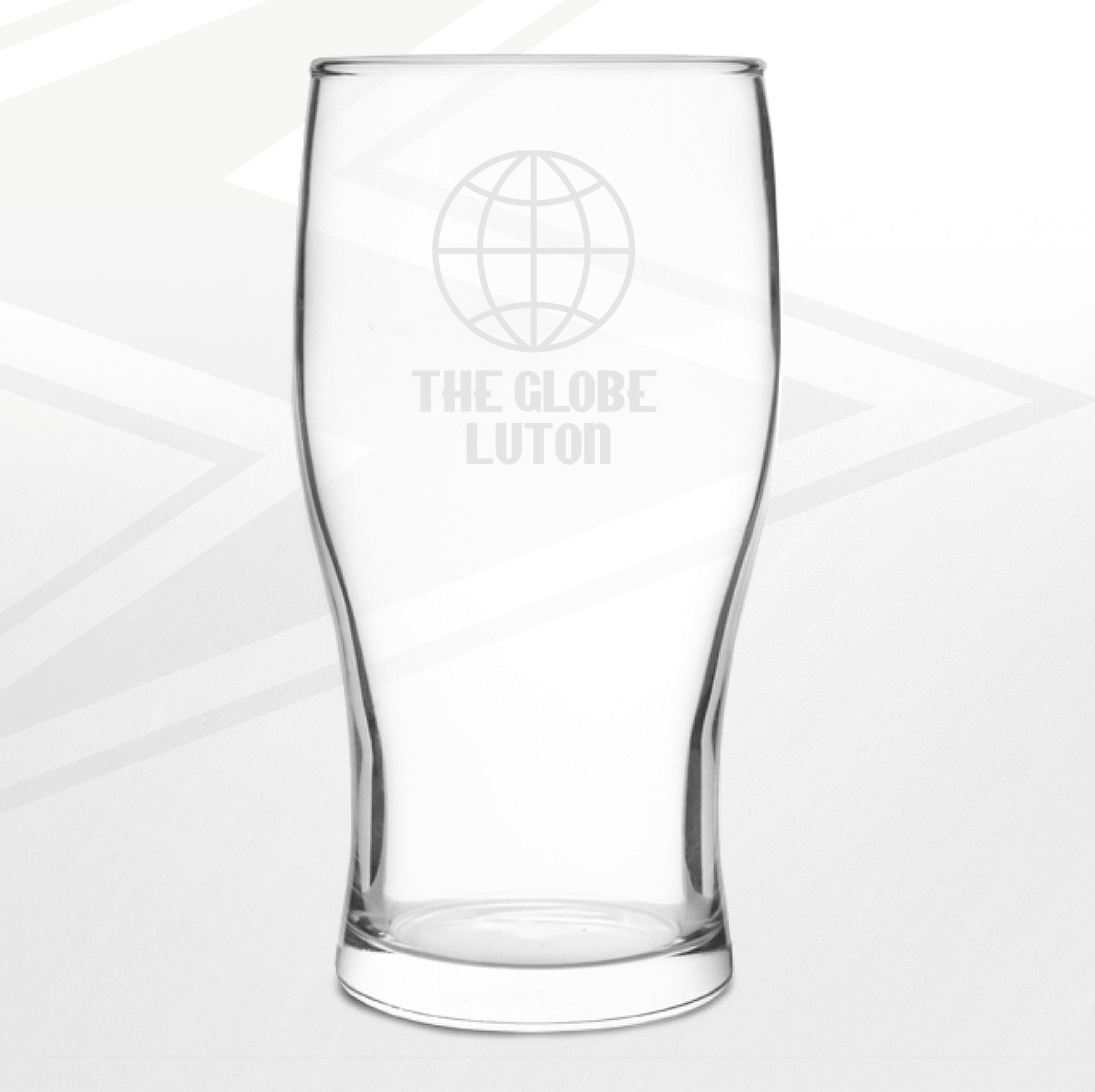 The Globe Luton Pub Pint Glass | Restaurant Glassware for Sale – Paddywear