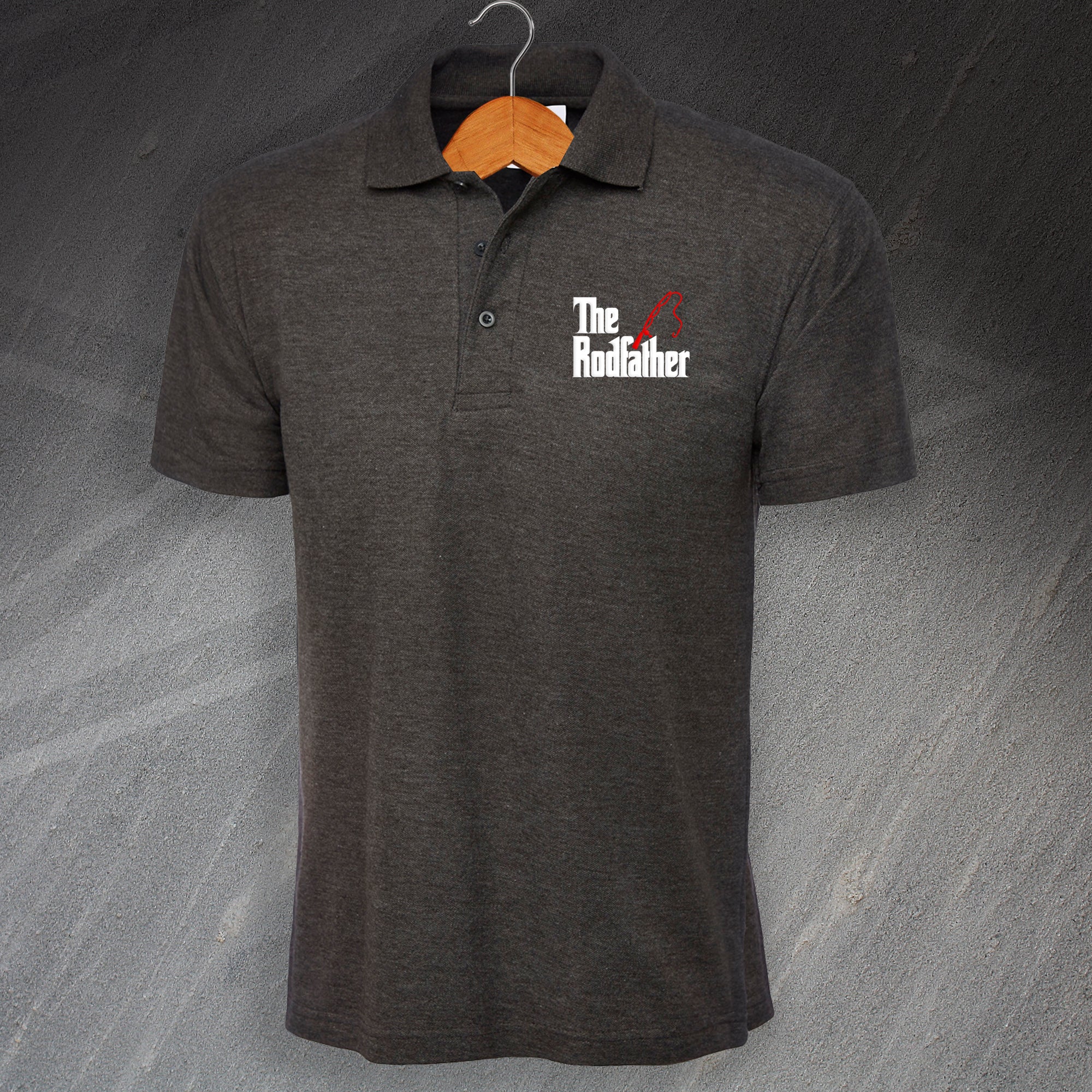 The Rodfather Embroidered Polo Shirt