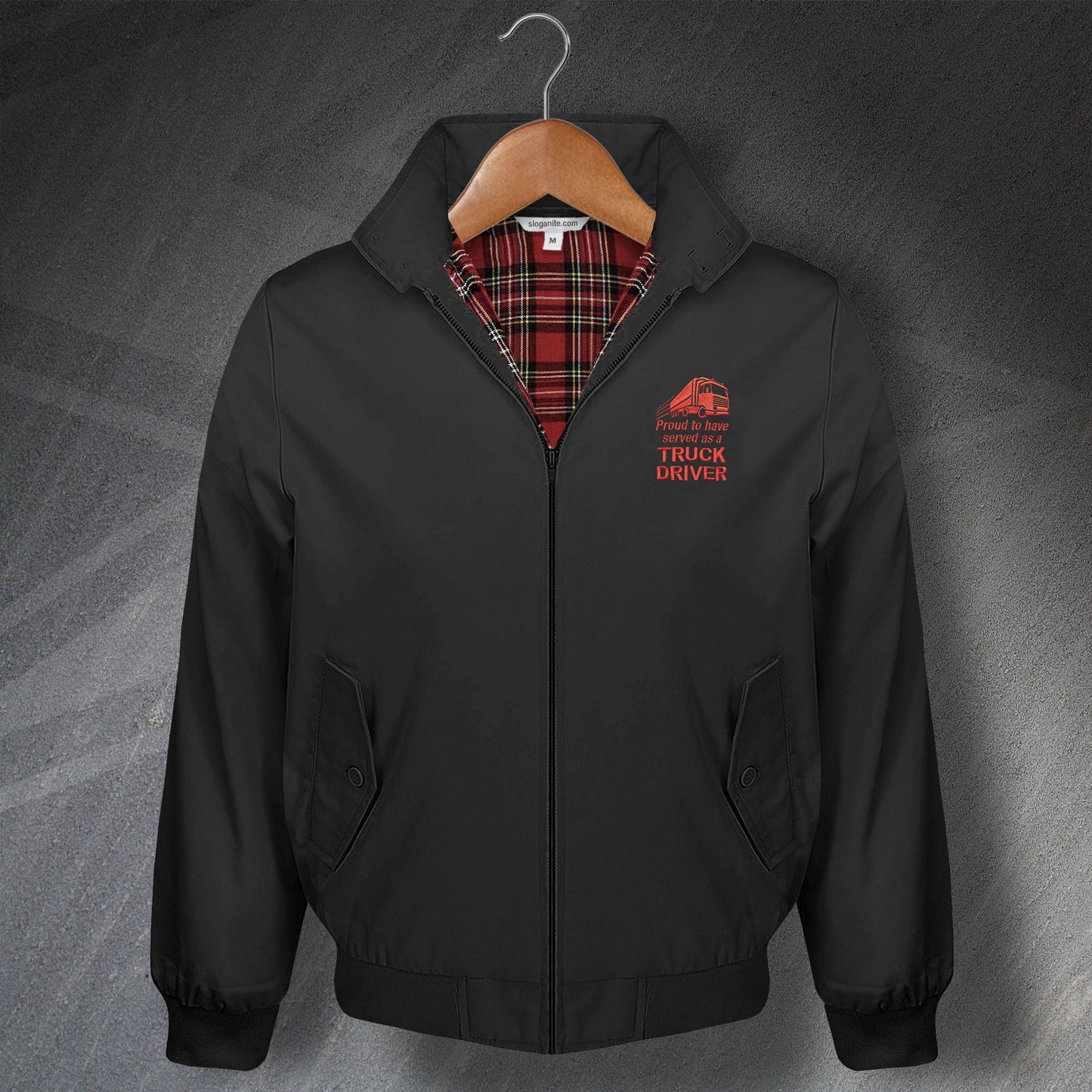 Truck Driver Harrington Jacket