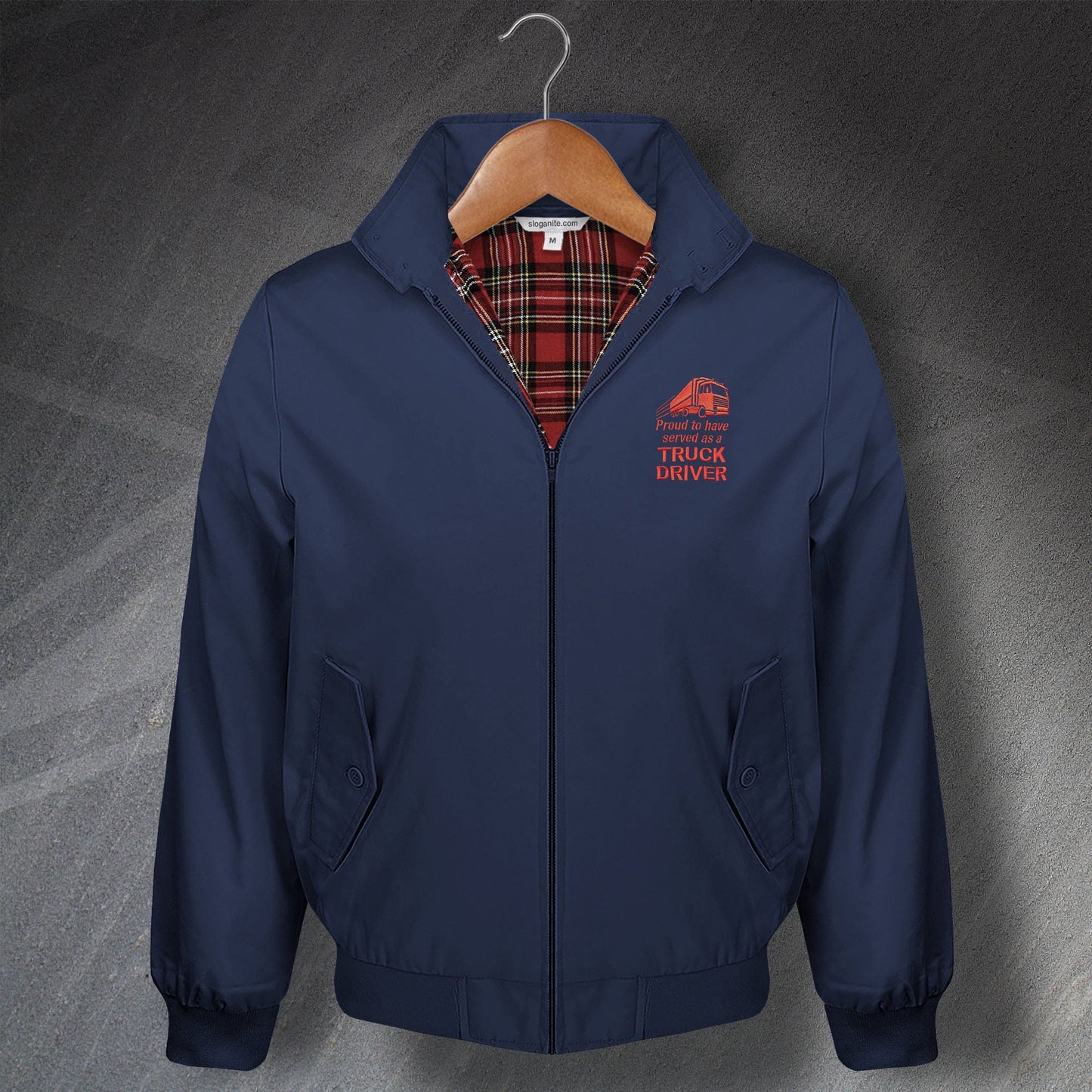 Truck Driver Harrington Jacket