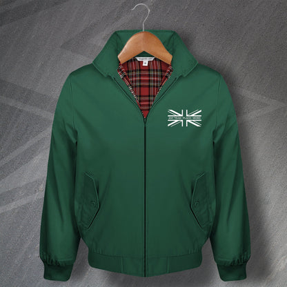 Personalised Union Jack Flag Harrington Jacket