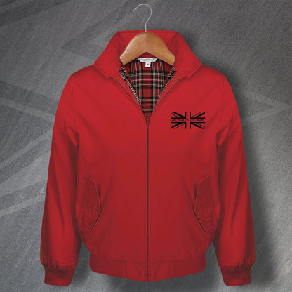 Personalised Union Jack Flag Harrington Jacket