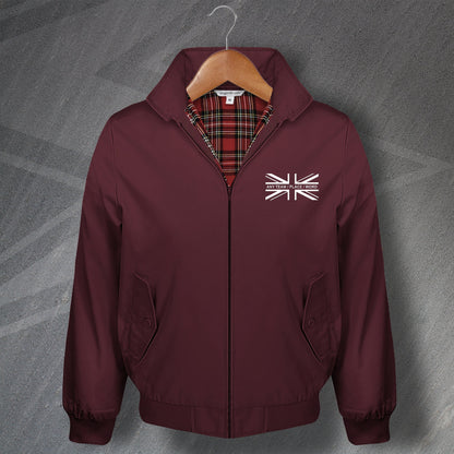 Personalised Union Jack Flag Harrington Jacket