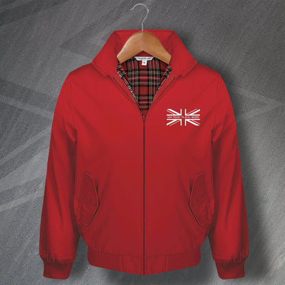 Personalised Union Jack Flag Harrington Jacket