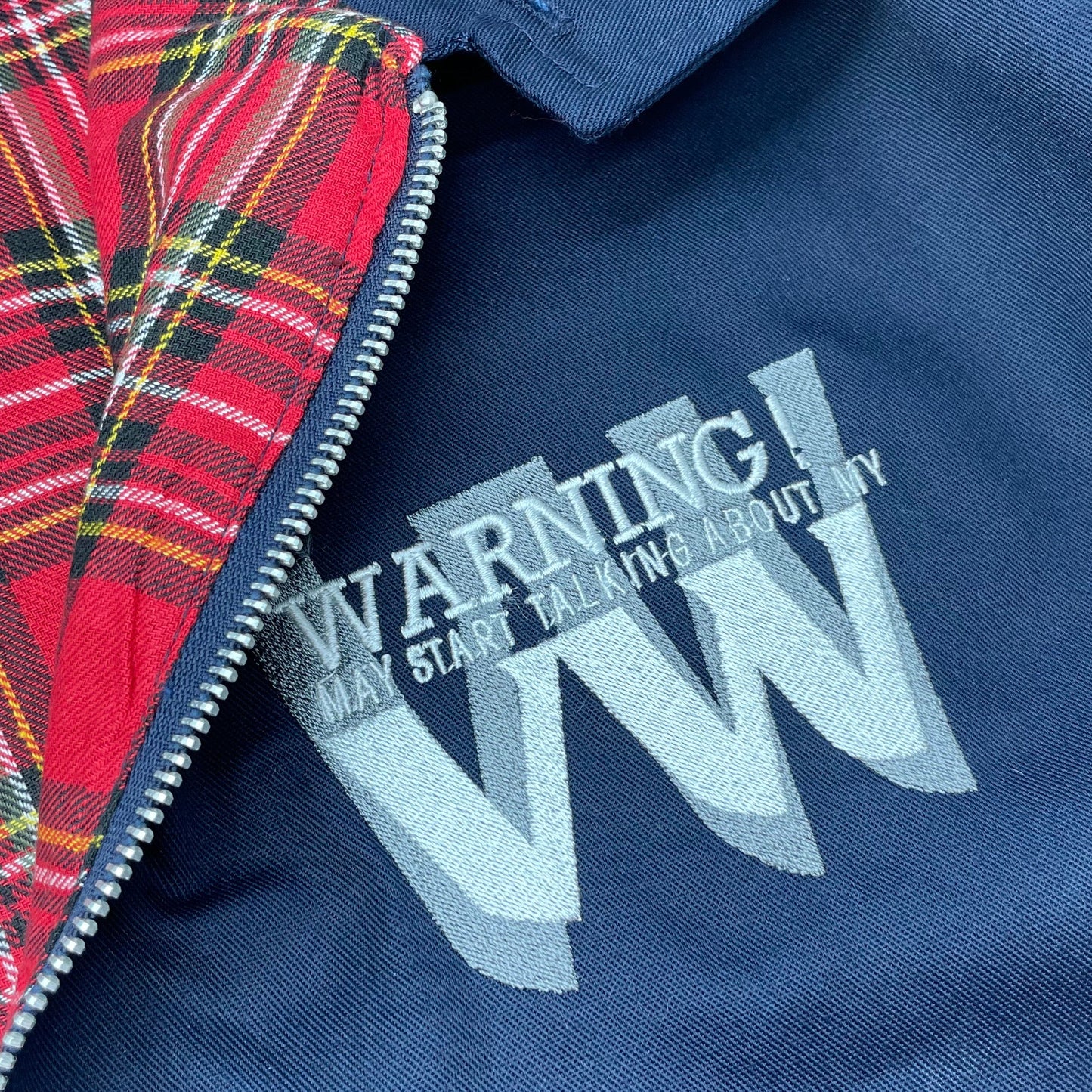 Warning May Start Talking About My VW Classic Harrington Jacket