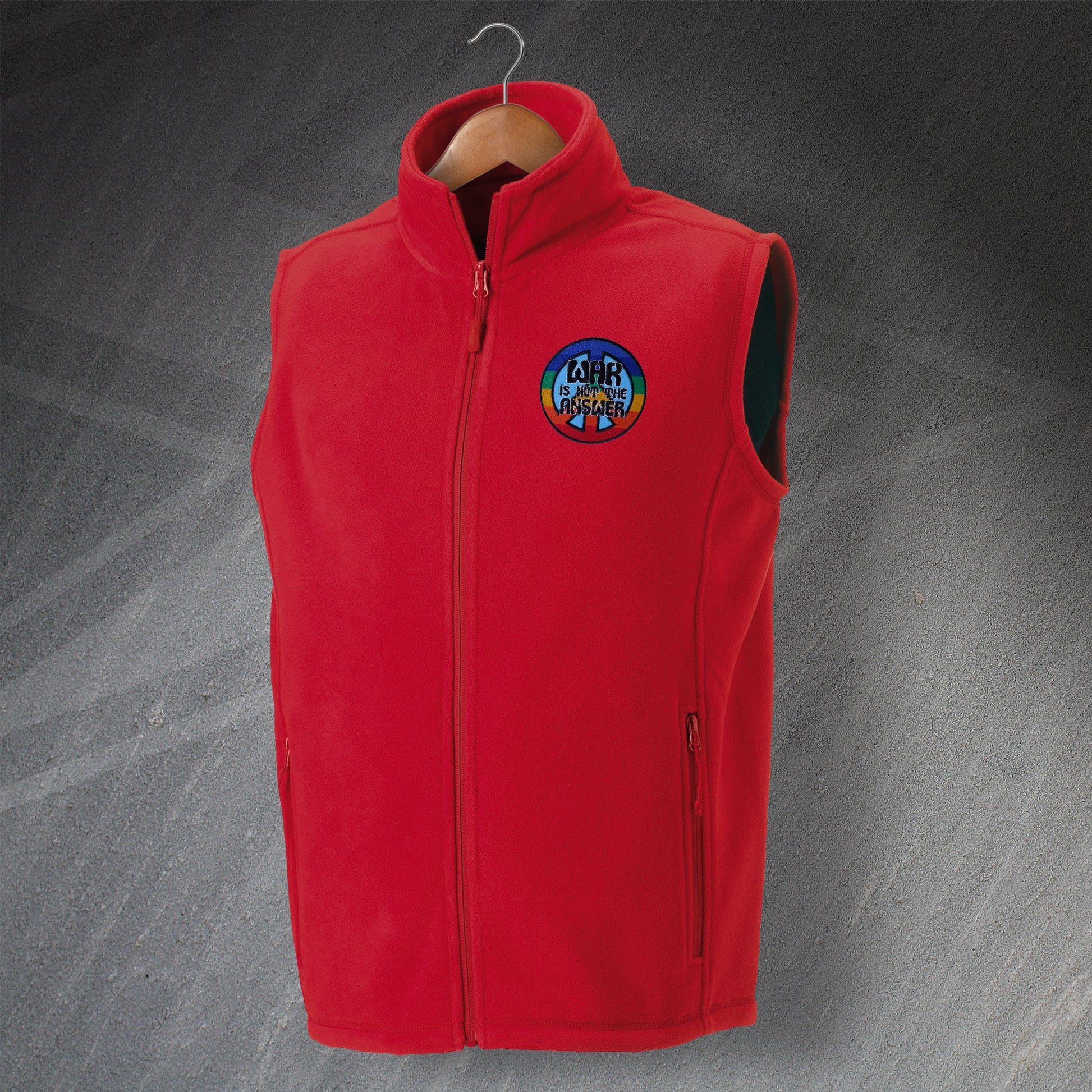 Anti-War Fleece Gilet