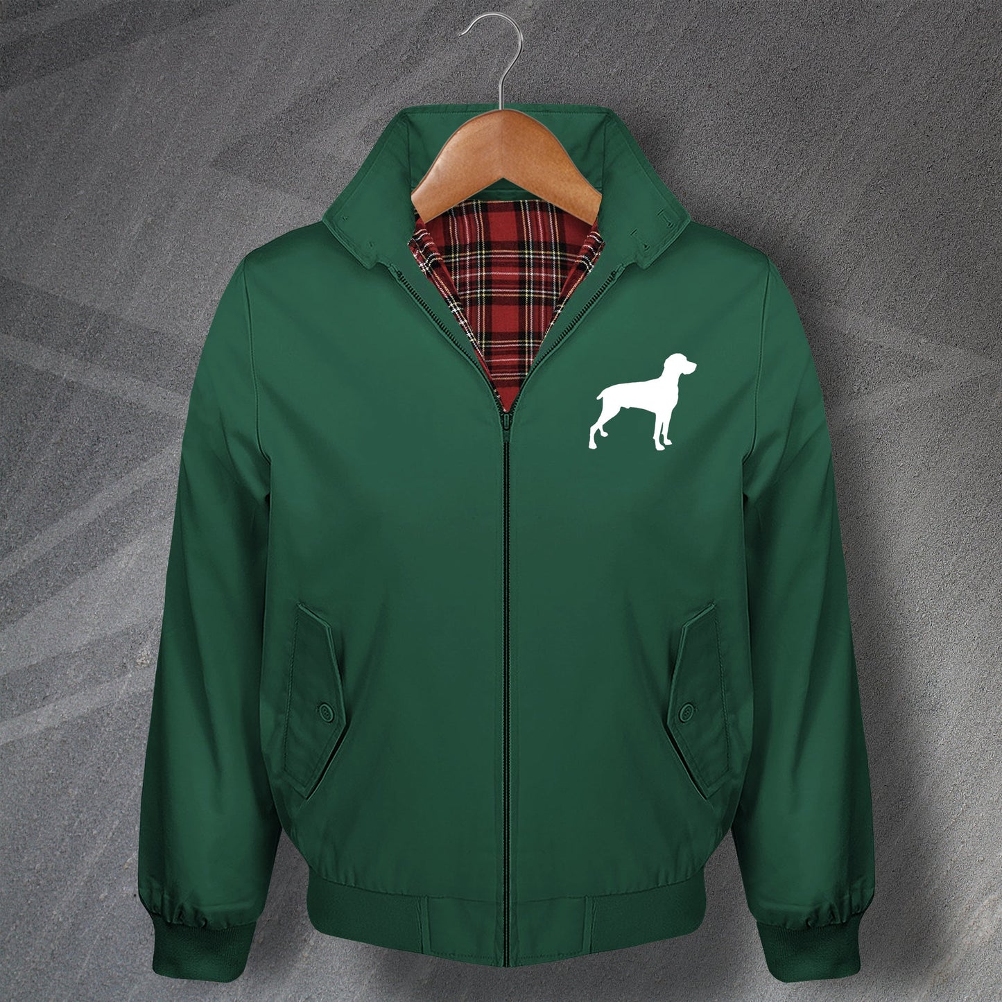 Weimaraner Harrington Jacket