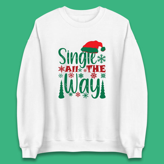 Single All The Way Christmas Jumper