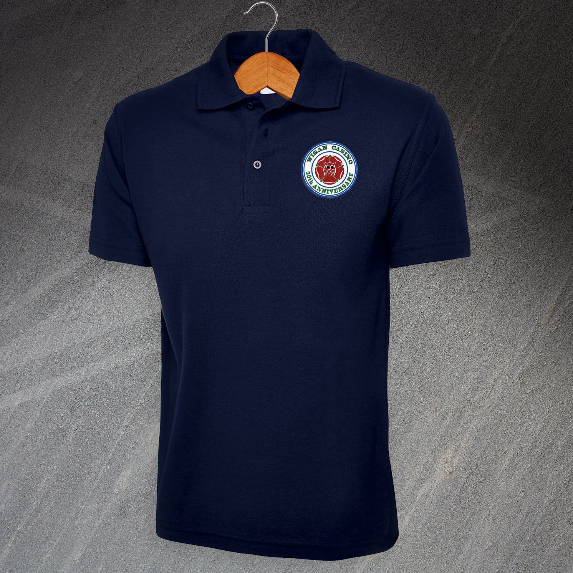 Wigan Casino 50th Anniversary Polo Shirt