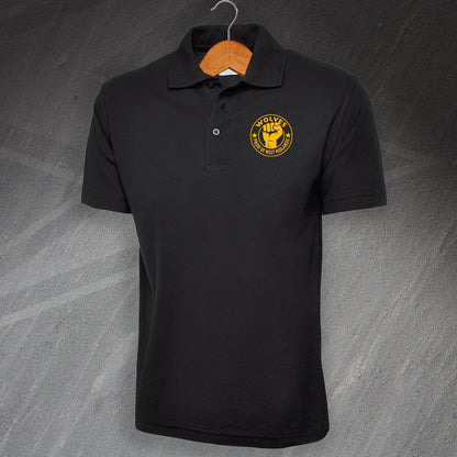 Wolves Pride of The West Midlands Embroidered Polo Shirt