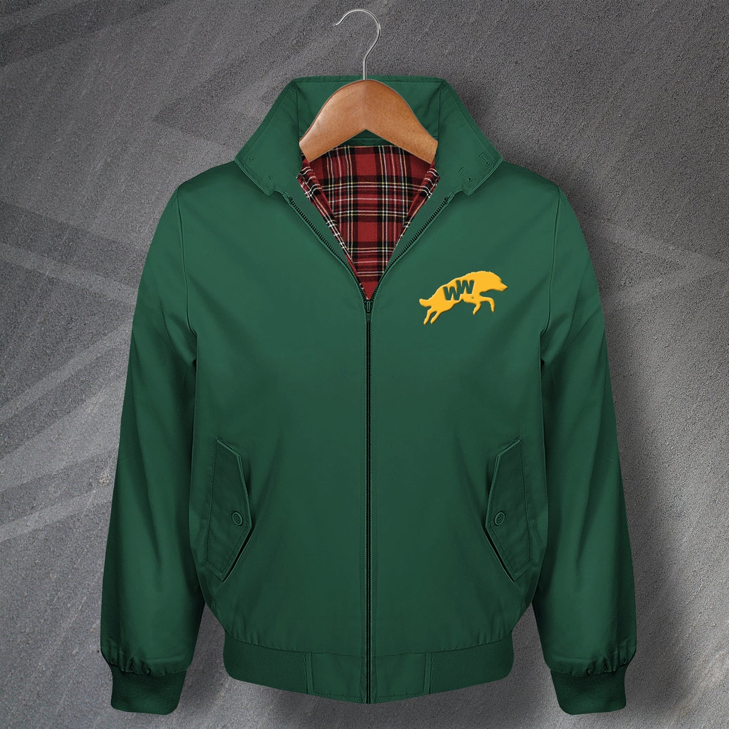 1970 Wolves Football Harrington Jacket